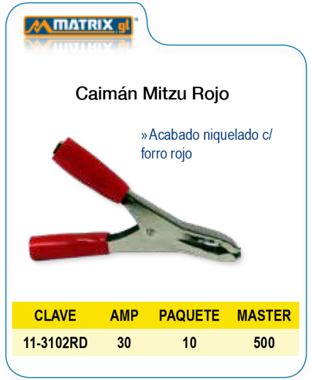 Caiman Mitzu Rojo