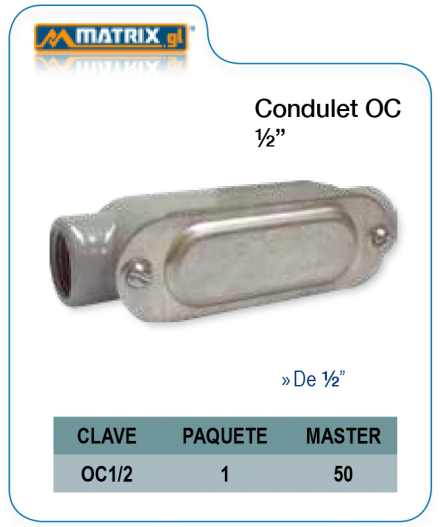 Condulet OC 1/2″