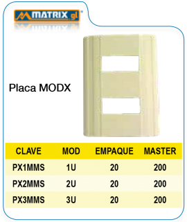 PLACA MODX